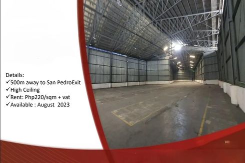 Warehouse / Factory for rent in Pacita 1, Laguna