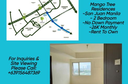 2 Bedroom Condo for sale in Pasadeña, Metro Manila near LRT-2 Gilmore