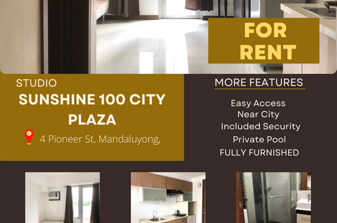 Condo for rent in Sunshine 100 City Plaza, Buayang Bato, Metro Manila near MRT-3 Boni