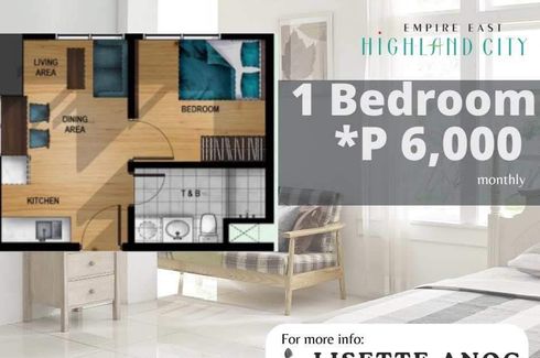 1 Bedroom Condo for Sale or Rent in Maybunga, Metro Manila