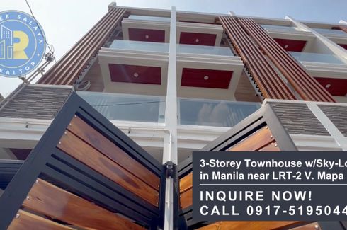 4 Bedroom House for sale in Santo Niño, Metro Manila near LRT-2 V. Mapa
