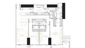 3 Bedroom Condo for sale in Shang Residences Wack Wack, Addition Hills, Metro Manila