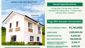 2 Bedroom House for sale in Balubad, Pampanga