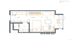 1 Bedroom Condo for sale in Shang Summit, South Triangle, Metro Manila near MRT-3 Kamuning