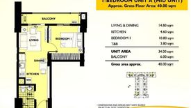 1 Bedroom Condo for sale in Valencia, Metro Manila near LRT-2 Gilmore