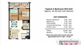 2 Bedroom Condo for sale in Magnolia Place, Talipapa, Metro Manila