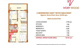 2 Bedroom Condo for sale in Ivory Wood, Bambang, Metro Manila