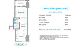 1 Bedroom Condo for sale in Brixton Place, Kapitolyo, Metro Manila near MRT-3 Boni