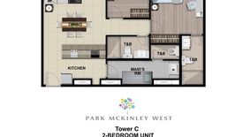 2 Bedroom Condo for sale in Park McKinley West, Taguig, Metro Manila