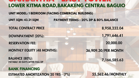 1 Bedroom Condo for sale in Bakakeng Central, Benguet