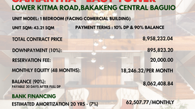 1 Bedroom Condo for sale in Bakakeng Central, Benguet