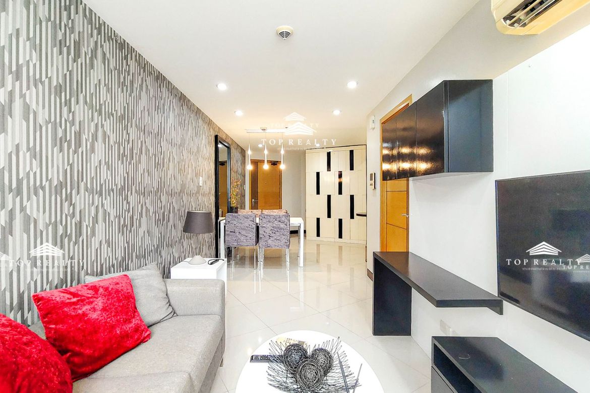 Makati City, Condo for Sale in One Central Condominium, 1-Bedroom 1BR