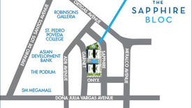 1 Bedroom Condo for sale in The Sapphire Bloc  – South Tower, San Antonio, Metro Manila near MRT-3 Ortigas