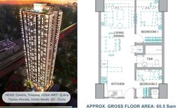 3 Bedroom Condo for sale in The Crestmont, South Triangle, Metro Manila near MRT-3 Quezon Avenue