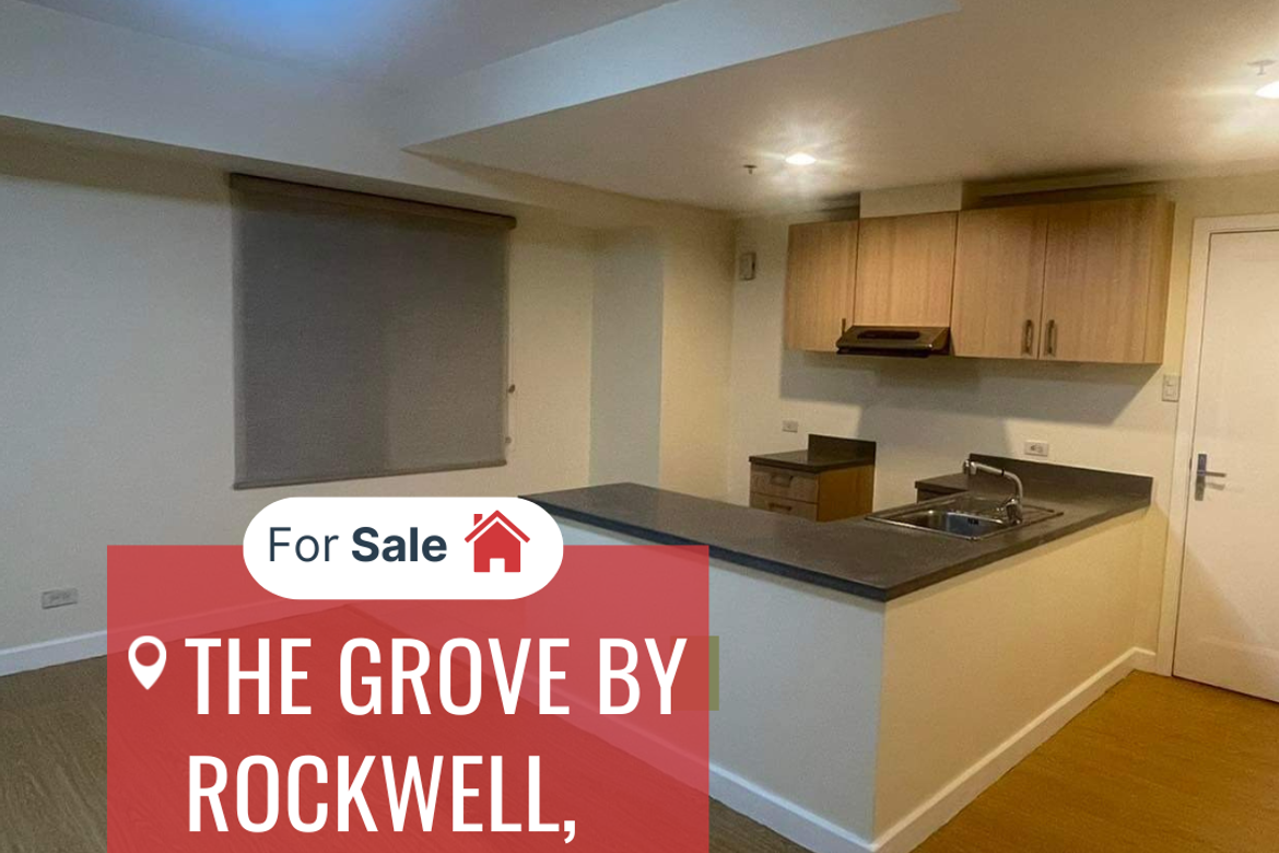FOR SALE! 2 Bedroom Corner unit facing the Pool in The Grove by Rockwell, Pasig City