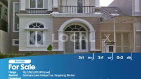 Rumah dijual dengan 3 kamar tidur di Kelapa Dua, Banten