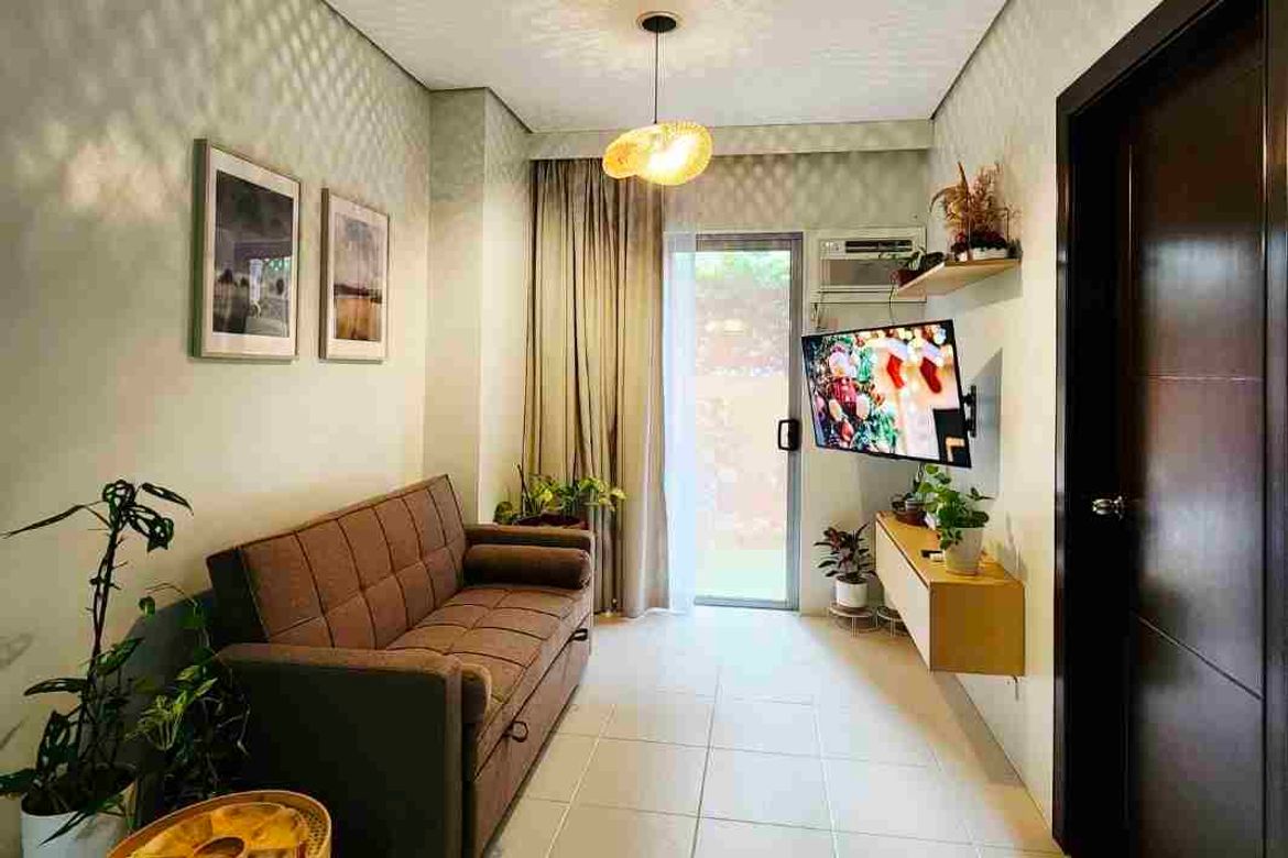 ONE BEDROOM GARDEN UNIT located at the Ground floor Eastbay Residences Muntinlupa near Makati Taguig Alabang