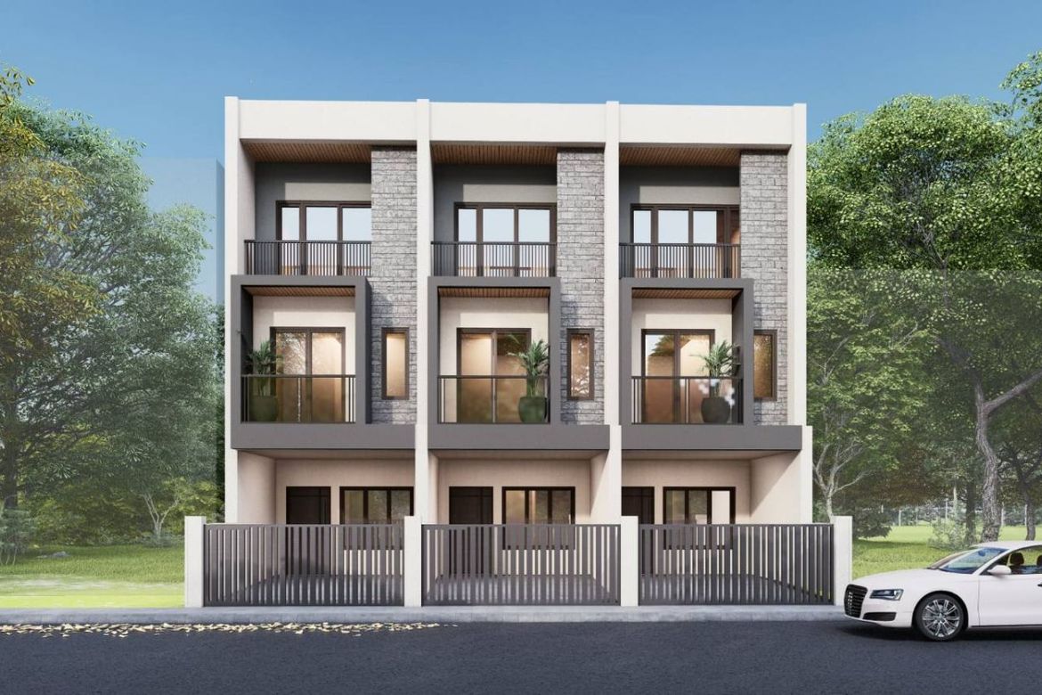 For Sale Pre-Selling Modern Design Triplex Three (3) Storey House and Lot in Pilar Village Las Piñas City