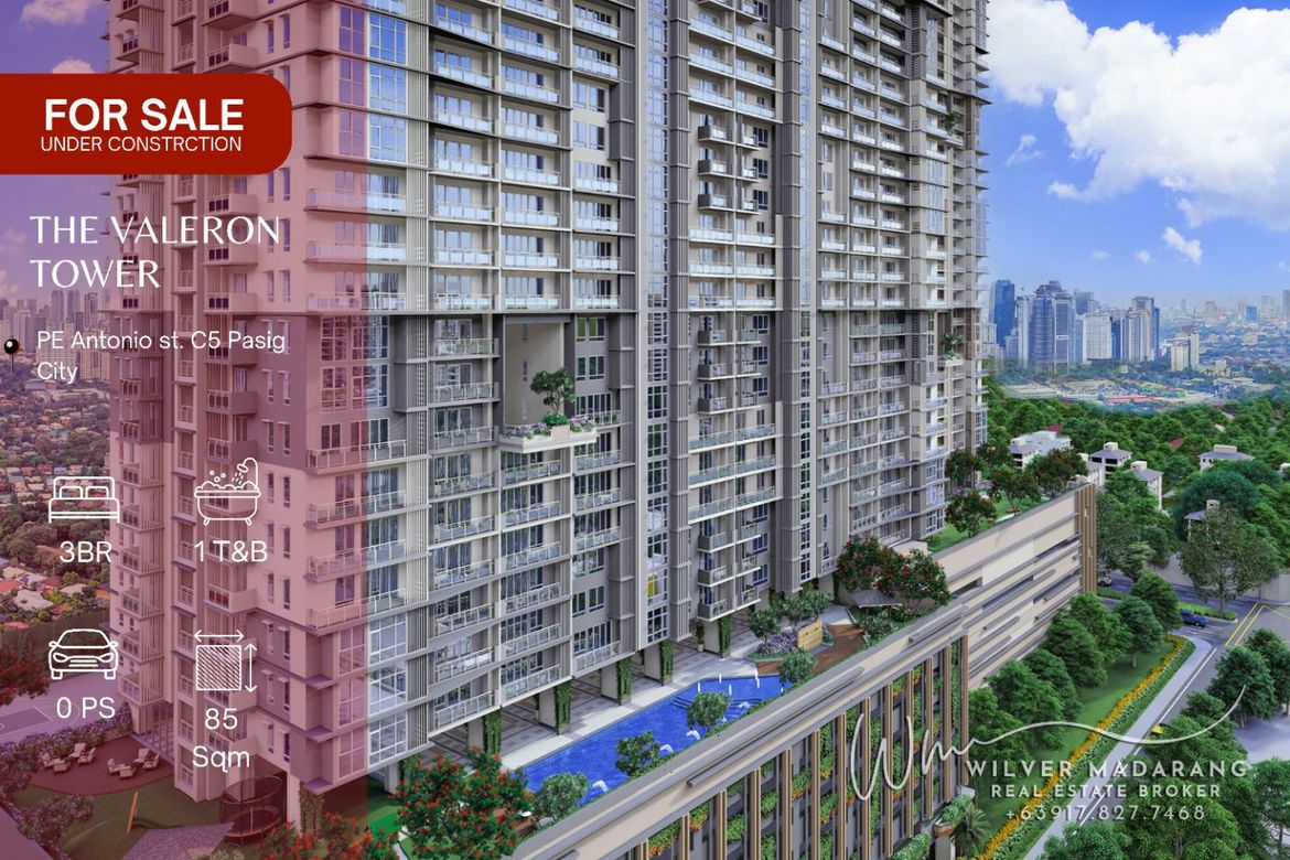 Resort 3BR Condo The Valeron near Arcovia City Pasig City