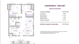 2 Bedroom Condo for rent in The Camden Place, Malate, Metro Manila