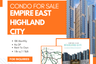 1 Bedroom Condo for sale in Empire East Highland City, Manggahan, Metro Manila