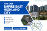 1 Bedroom Condo for sale in Empire East Highland City, Manggahan, Metro Manila