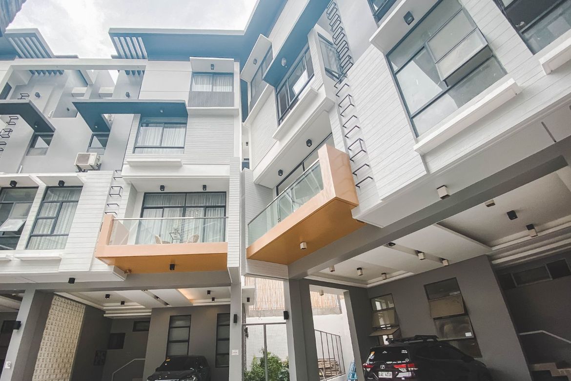 Modern 4-Storey Townhouse for Sale in Pinaglabanan, San Juan – With Pool, 4BR, 6T&B, 3 Parking
