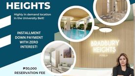 Condo for sale in Bradbury Heights, Santa Cruz, Metro Manila near LRT-1 Bambang