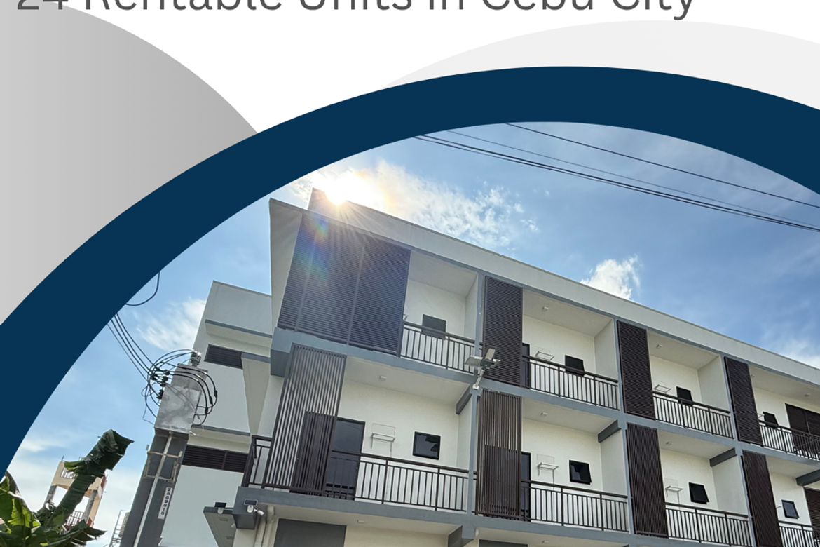 3-StoreyApartment Building with 24 Rentable Units in the Heart of the City