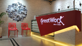 Office for rent in South Triangle, Metro Manila near MRT-3 Quezon Avenue