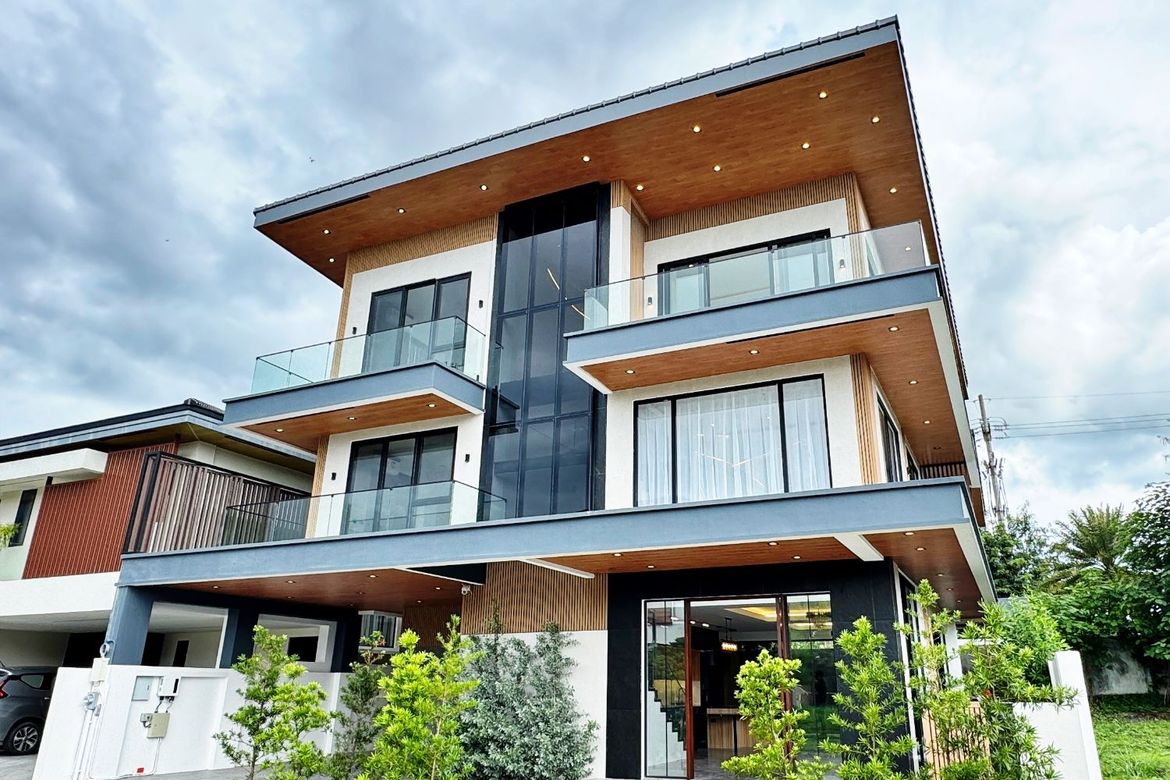 Brand New Elegant 3-Storey House and Lot with Pool for Sale in South Forbes Silang, Cavite near Nuvali