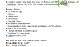 3 Bedroom Townhouse for rent in Vasra, Metro Manila