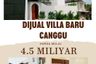 Villa dijual dengan 3 kamar tidur di Canggu, Bali