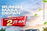 Rumah dijual dengan 2 kamar tidur di Alamendah, Jawa Barat