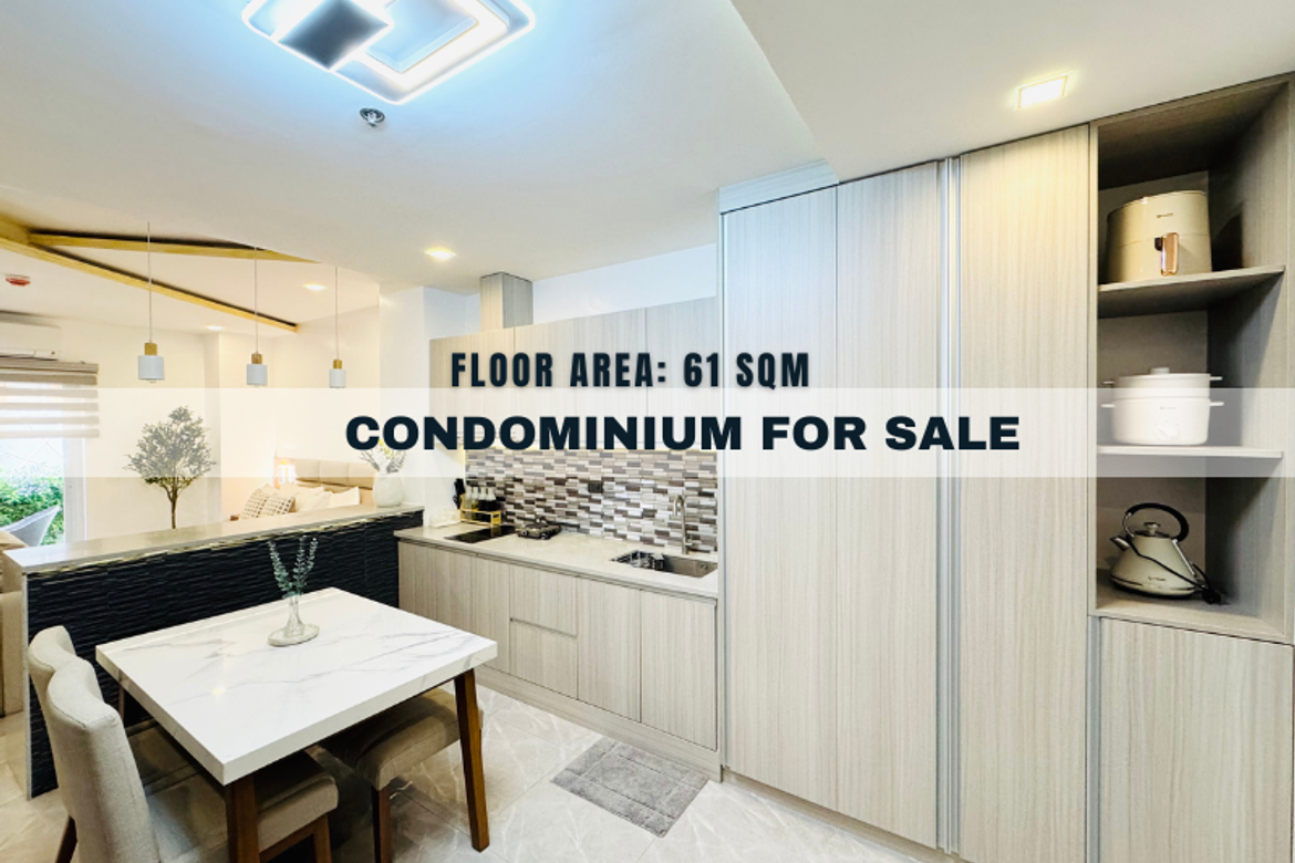 For Sale Condominium 1 Bedroom in Angeles Pampanga near Clark