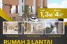 Rumah dijual dengan 3 kamar tidur di Bintara, Jawa Barat