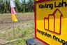 Tanah dijual dengan  di Desa Baru, Riau