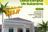 Rumah dijual dengan 2 kamar tidur di Sukarame, Lampung