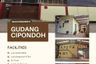 Gudang dan pabrik disewa dengan 1 kamar tidur di Cipondoh, Banten