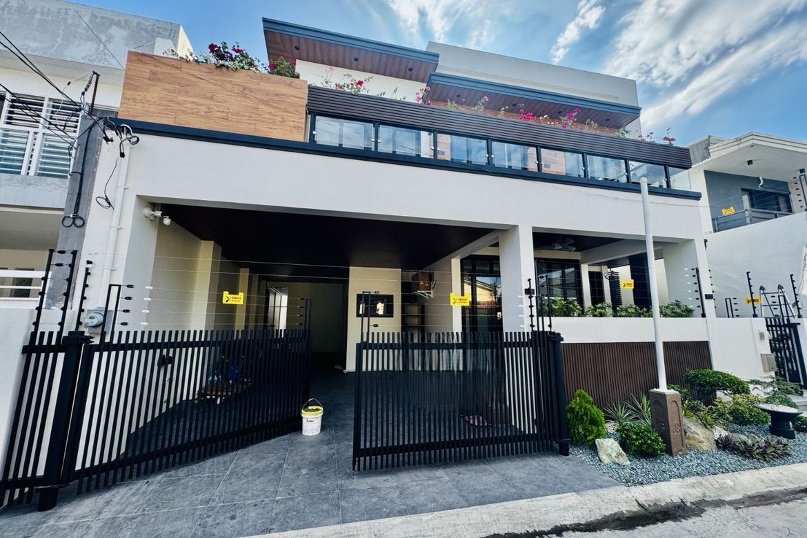 Stylish Modern Contemporary Brand New Semi Furnished House and Lot for Sale in BF Homes Parañaque City