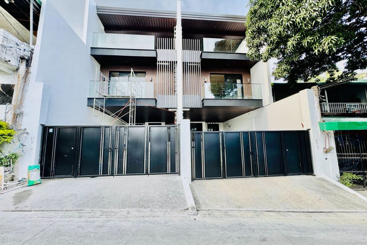 Stunning Brand New Modern Duplex House and Lot for Sale in Kapitolyo Pasig City