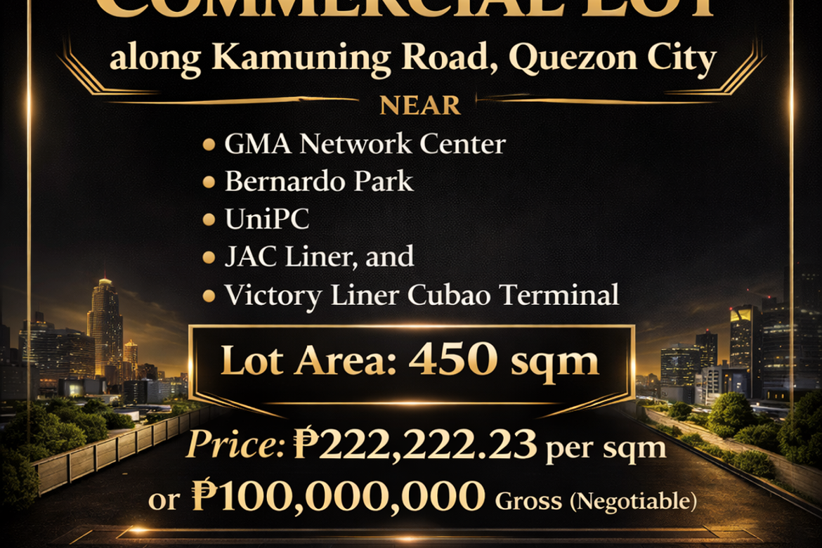 Land for sale in Kamuning, Metro Manila near MRT-3 Kamuning, Quezon City, Metro Manila - Photo 3