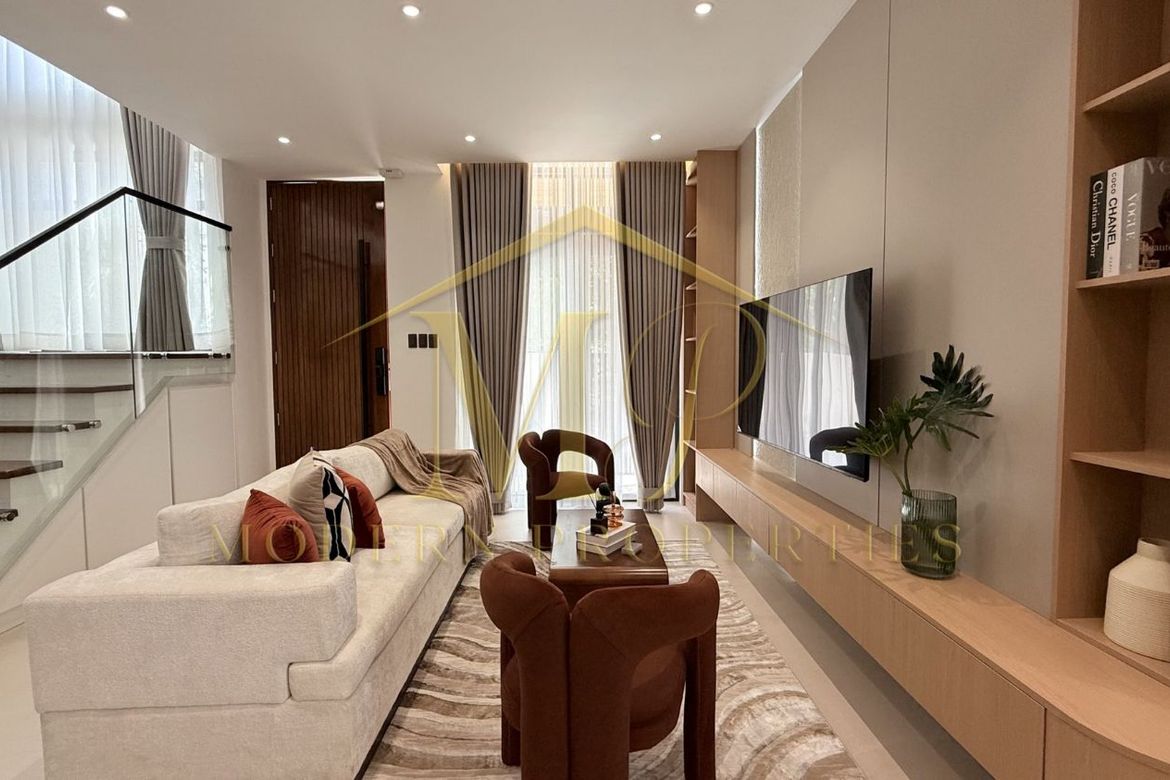 ELEGANT MINIMALIST CONTEMPORARY 4BR FURNISHED HOME FOR SALE NEAR CLARK - CLARK MANOR PAMPANGA