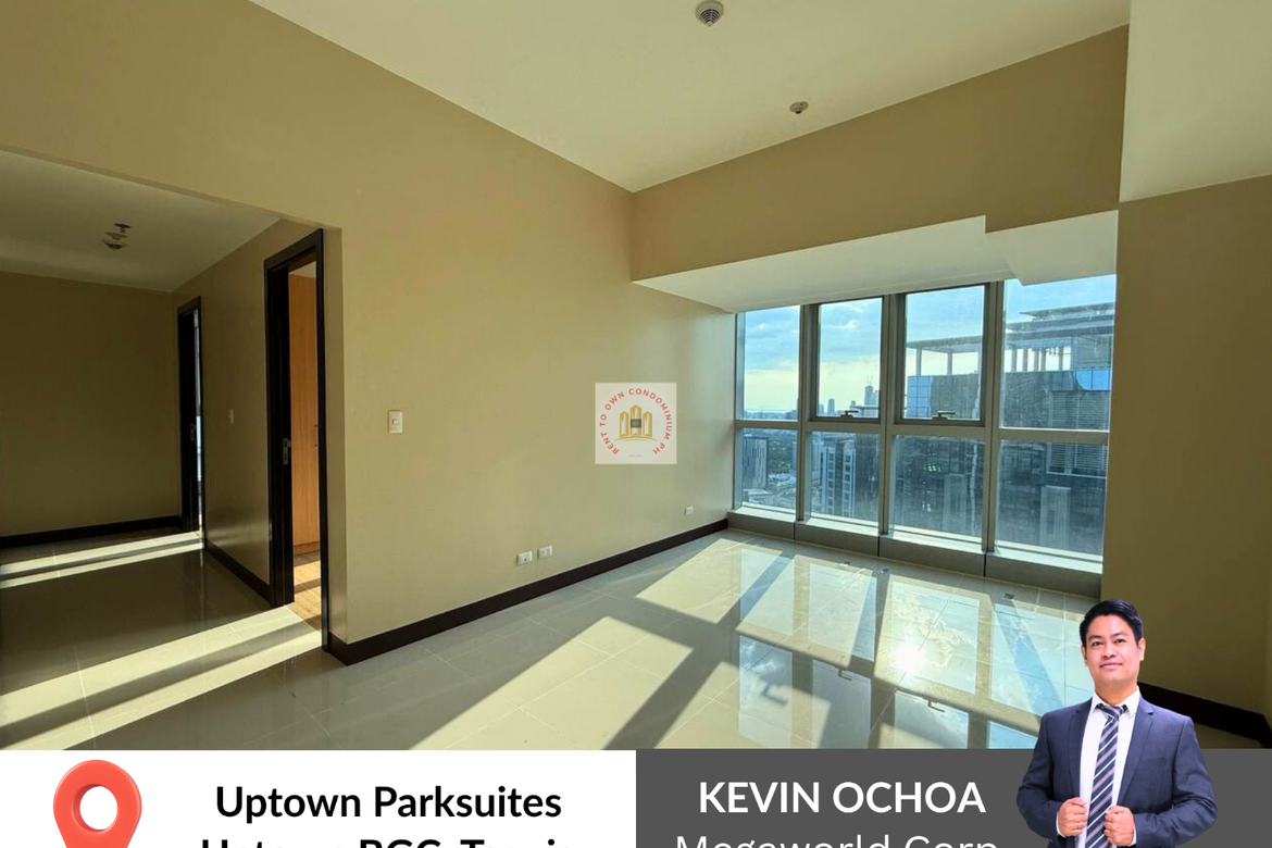 2 Bedroom Corner Unit Condo For Sale in Uptown Parksuites BGC