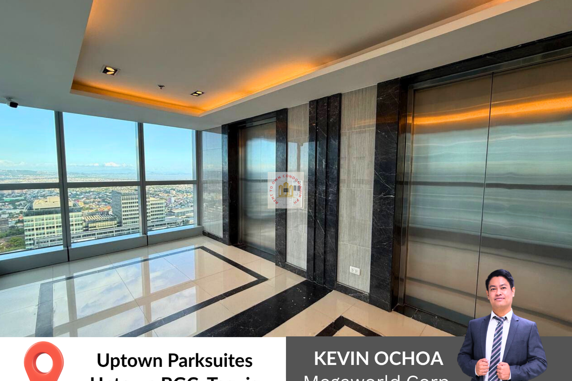 Corner 2 Bedroom Condo FOR SALE in BGC - Uptown Parksuites