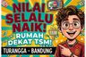 Rumah dijual dengan 3 kamar tidur di Turangga, Jawa Barat
