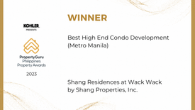 4 Bedroom Condo for sale in Shang Residences Wack Wack, Addition Hills, Metro Manila