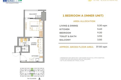1 Bedroom Condo for sale in THE CELANDINE, Balingasa, Metro Manila near LRT-1 Balintawak