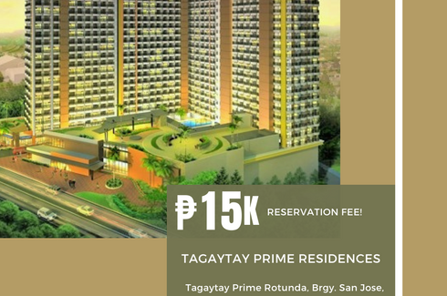 1 Bedroom Condo for sale in Tagaytay Prime Residenes, San Jose, Cavite
