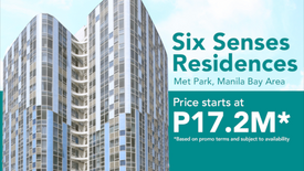 2 Bedroom Condo for sale in Six Senses, Malate, Metro Manila near LRT-1 Vito Cruz